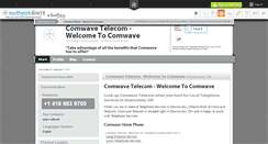 Desktop Screenshot of comwave-telecom-welcome-t-toronto.northyorkdirect.info